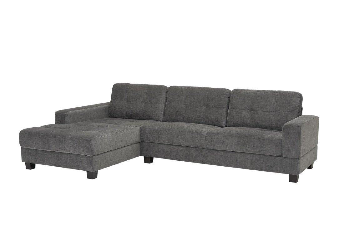 Jersey Sofa in Grey Fabric