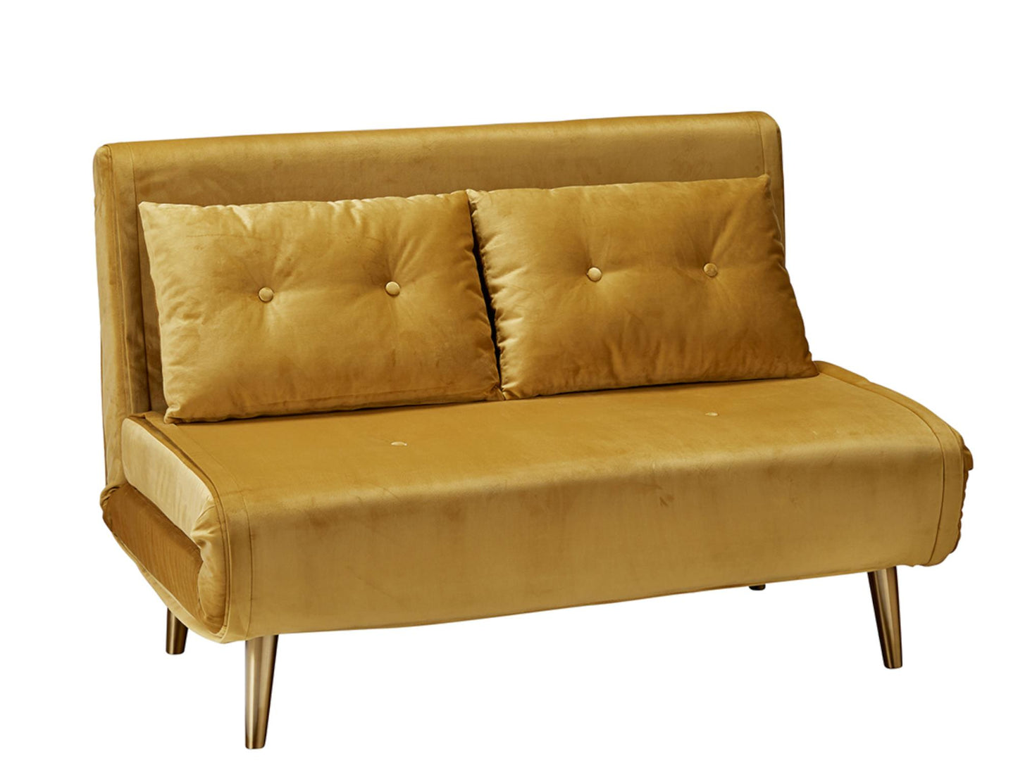 Madison Sofa Bed in Plush Mustard