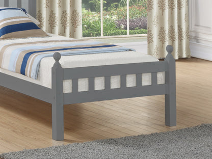 Jenson Wooden Bed Frame in Grey