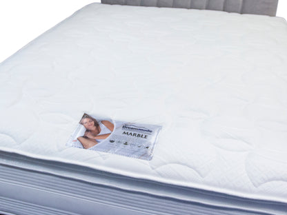 Marble Pocket Mattress with Marble Foam Pillow Top - Medium