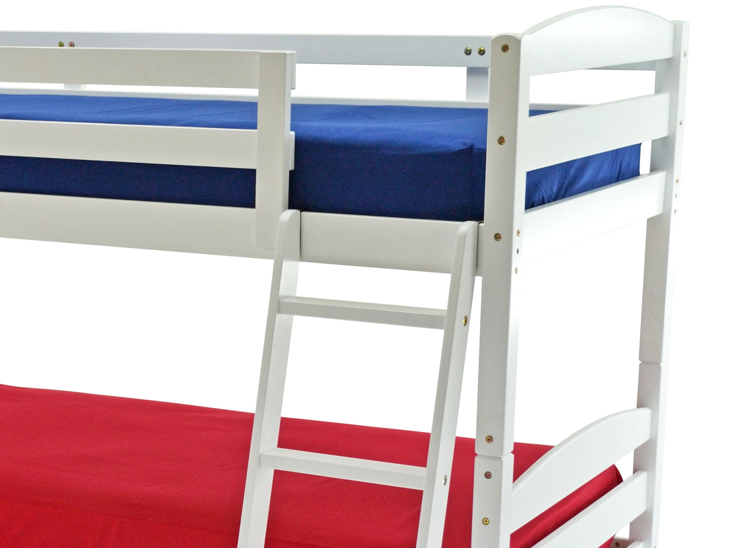 Modella Wooden Bunk Bed in White