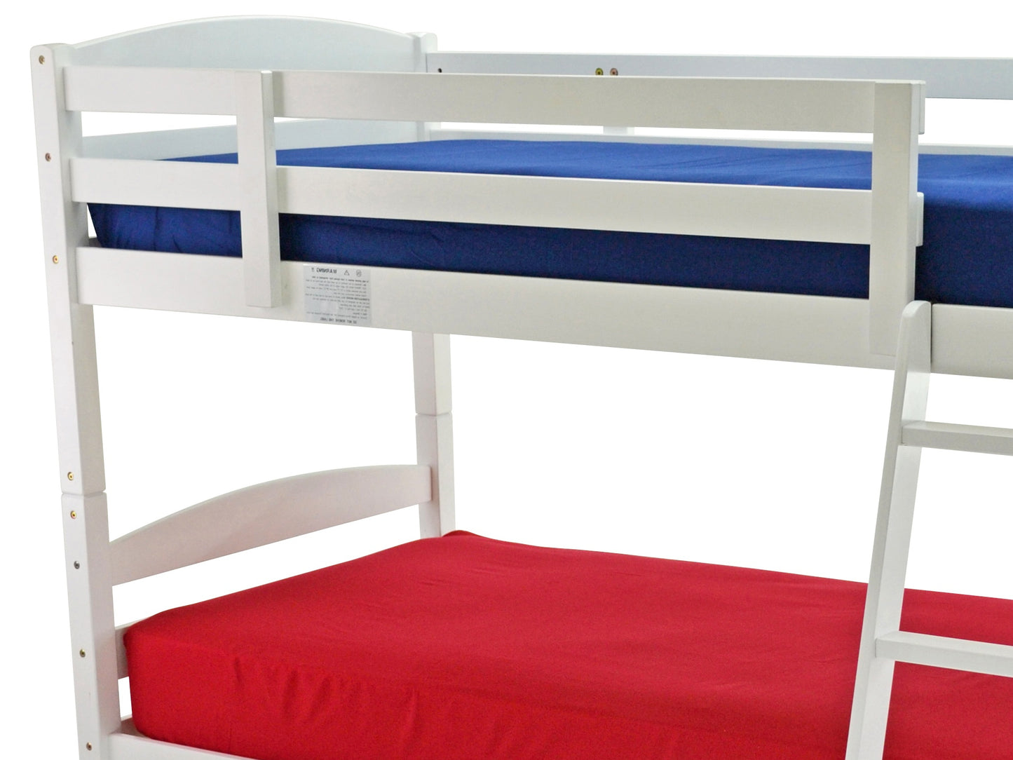 Modella Wooden Bunk Bed in White