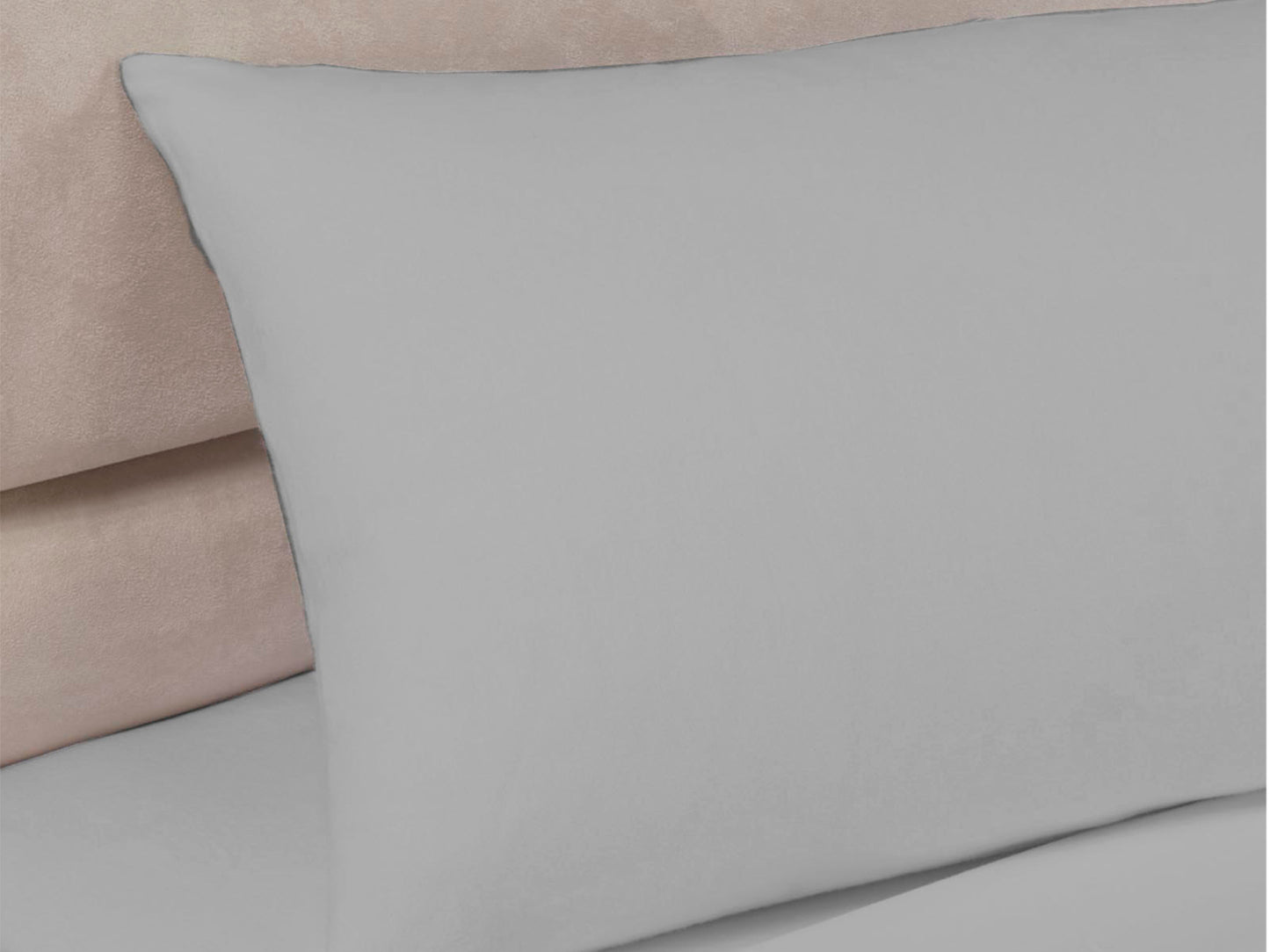 Percale Luxury Pillow Cases Grey